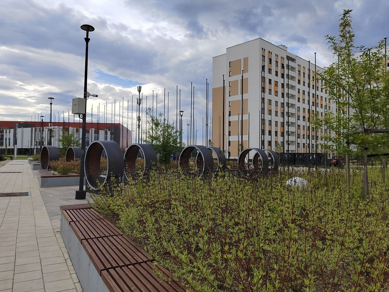 Благоустройство кампуса УрФУ, Екатеринбург