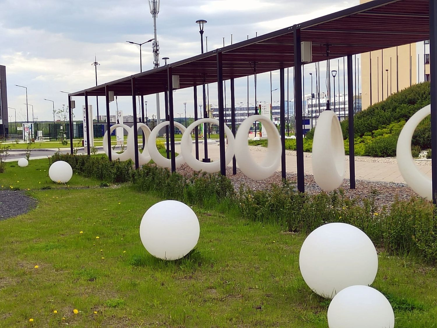 Благоустройство кампуса УрФУ, Екатеринбург